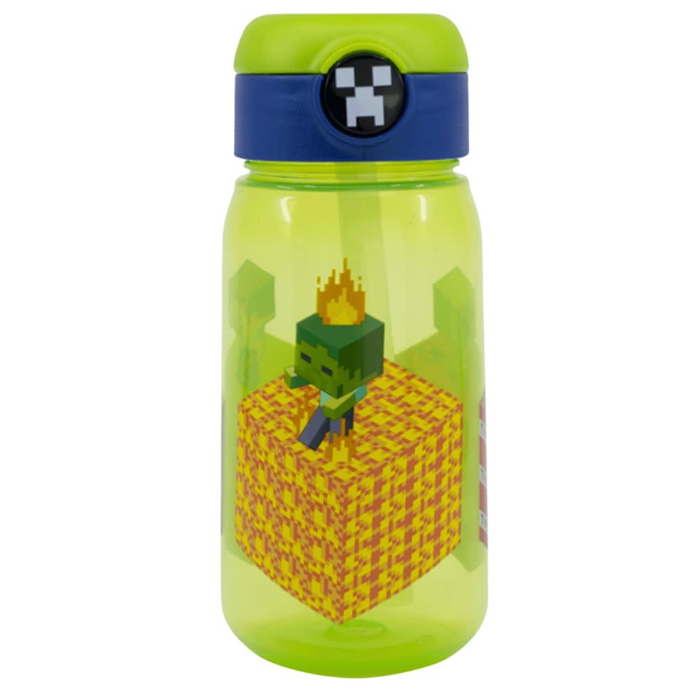Pack Tomatodo 510 ml + Taper Lonchera + Cubiertos Minecraft modelo 23