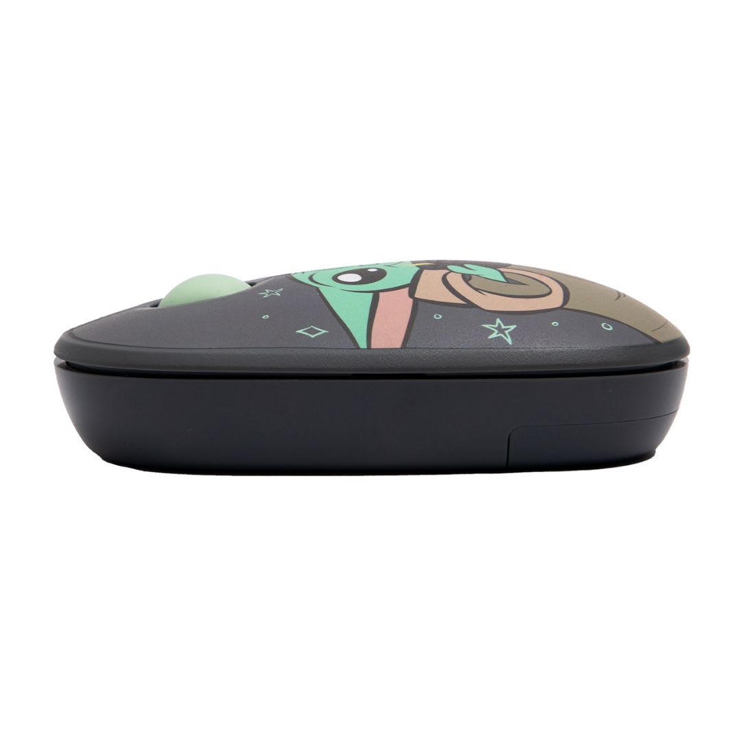 Mouse Inalambrico + Pad Desk Star Wars Baby Yoda Neopreno Antideslizante 80x40 CM Mod 37