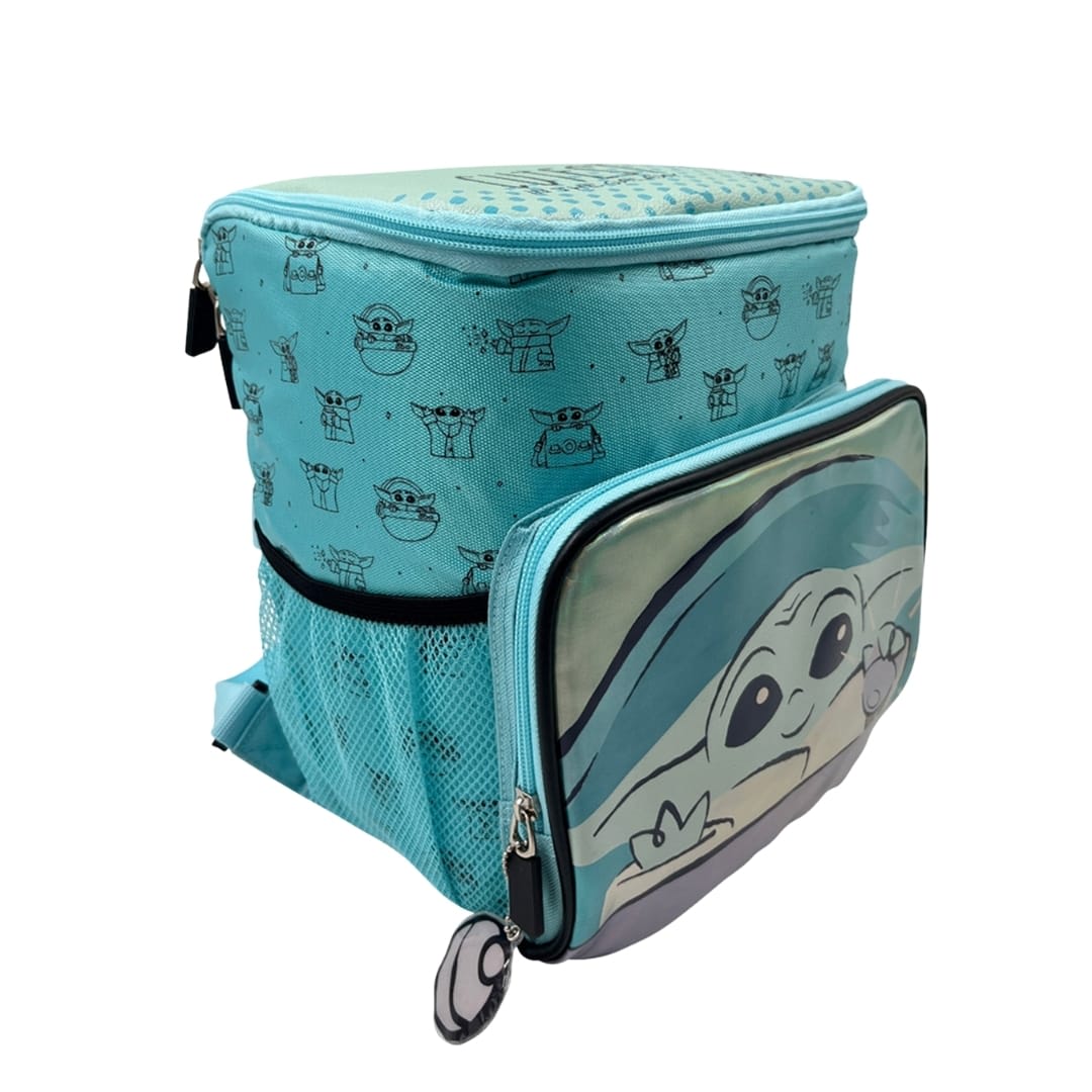 Pack Escolar Mochila Baby Yoda Grogu Star Wars Nido4