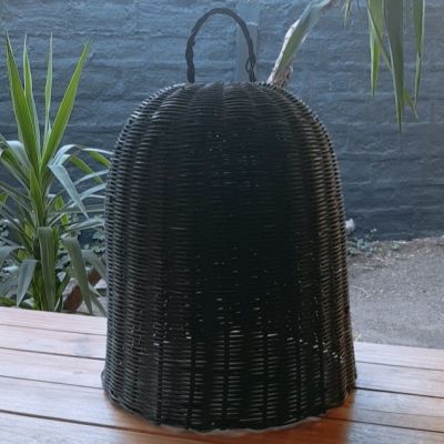 Pantalla Ratán Negra 