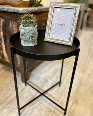 Mesa metal plegable