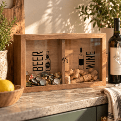Caja Beer vs Wine