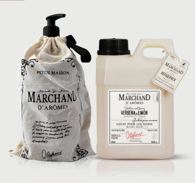 Botellón con bolsa más refill Bergamota & Orquídea