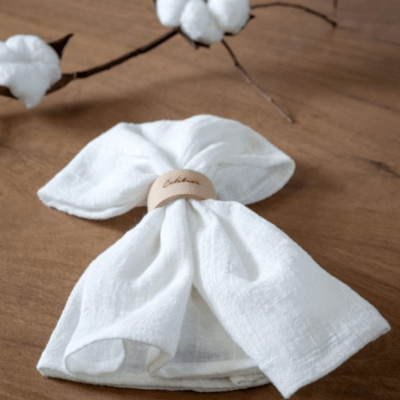 Servilleta Tramada Blanca