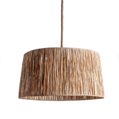 Colgante Cónica Rafia