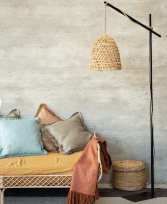 Lámpara de Pié Ulmo Volcán