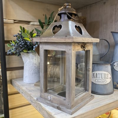 Porta Vela Techo Corazón Metal