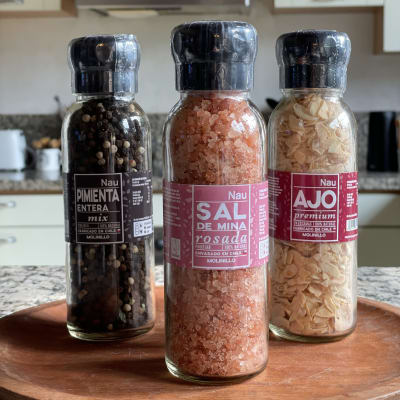 Molinillo Sal de Mina Rosada