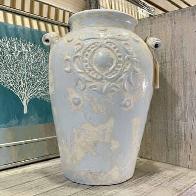 Jarrón Escudo Arcilla