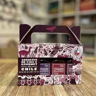 Pack Nau Vino Gourmet - Vinagre Balsámico 4 Unidades