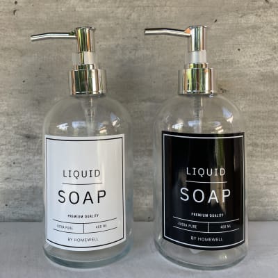 Jabonera vidrio 400cc