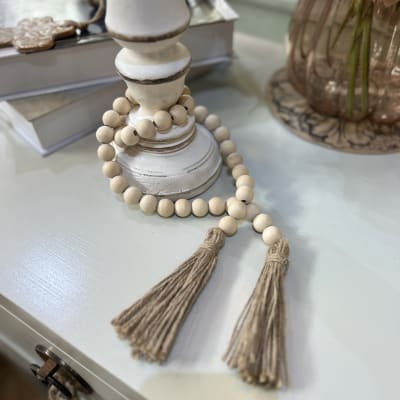 Borlas madera cañamo