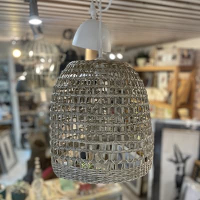 Lampara Fibra Natural