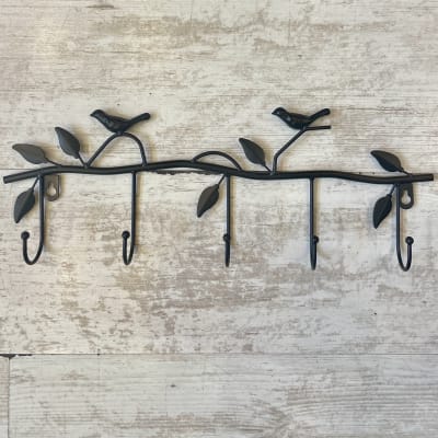 Percha pajaritos vintage