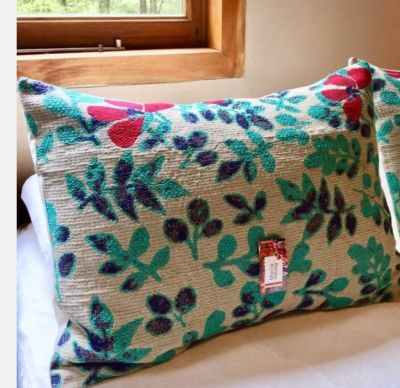 Cojín Selva Turquesa 30x50 cm