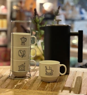 Set 4 tazas de café