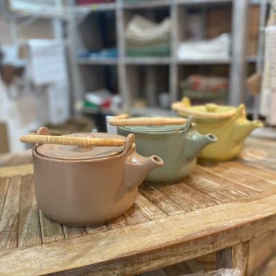 Tetera cerámica colores