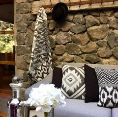 Cojín Indra Negro 40x40 cm 0