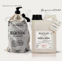 Botellón con bolsa más refill Bergamota & Orquídea 1