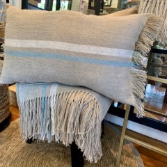 Cojin Lino Franjas 40x60 0