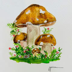 Cuadro Original Marco Dorado 0