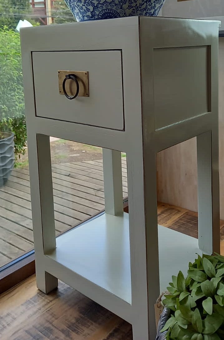 Velador 1 cajón Corchete 35x30x652