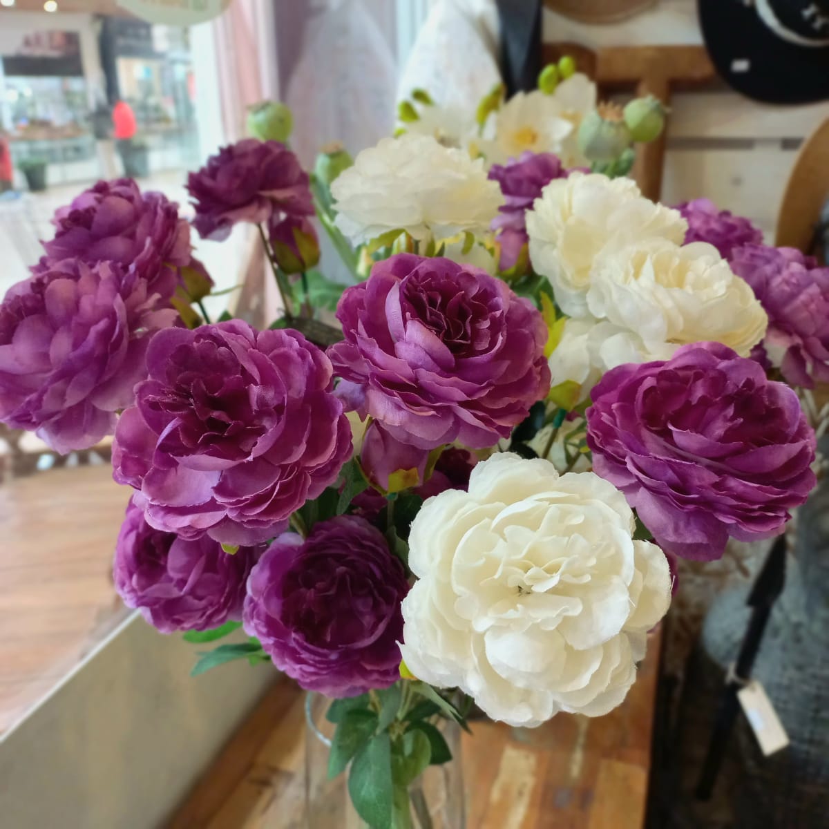Flor Rosa y botón2