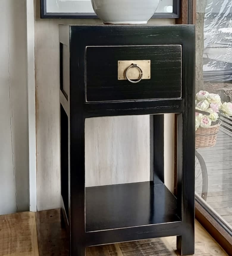 Velador 1 cajón Corchete 35x30x651