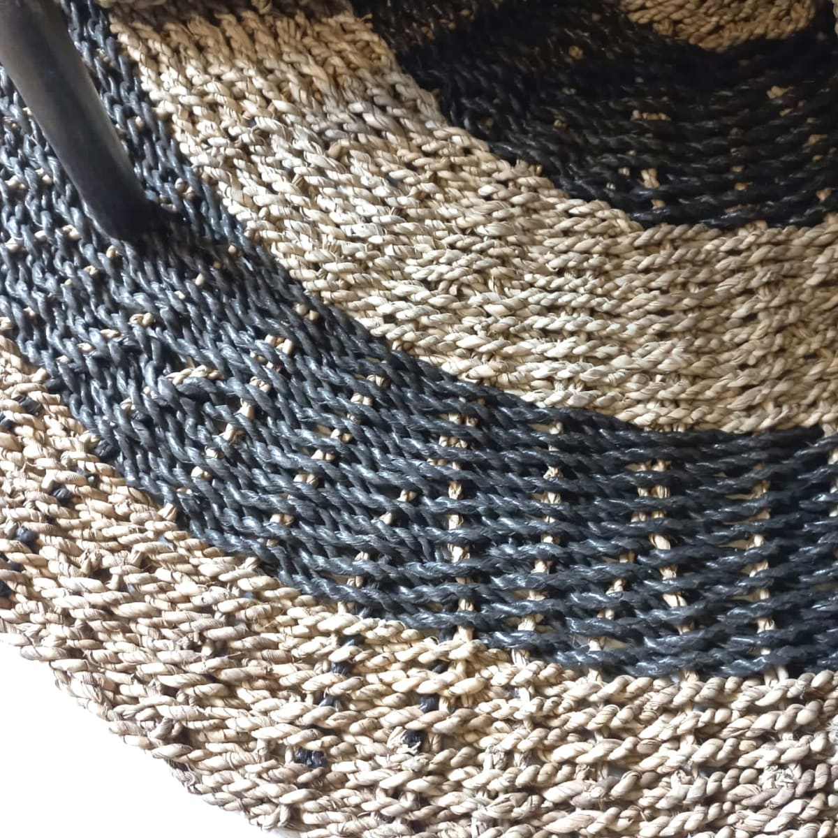 Alfombra Ratan 100cm Tienda Con Alma Deco