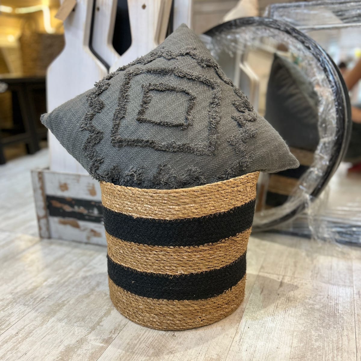 Canasto Yute con Negro2
