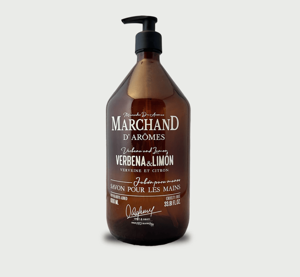 Botellón con bolsa más refill Verbena & Limón1