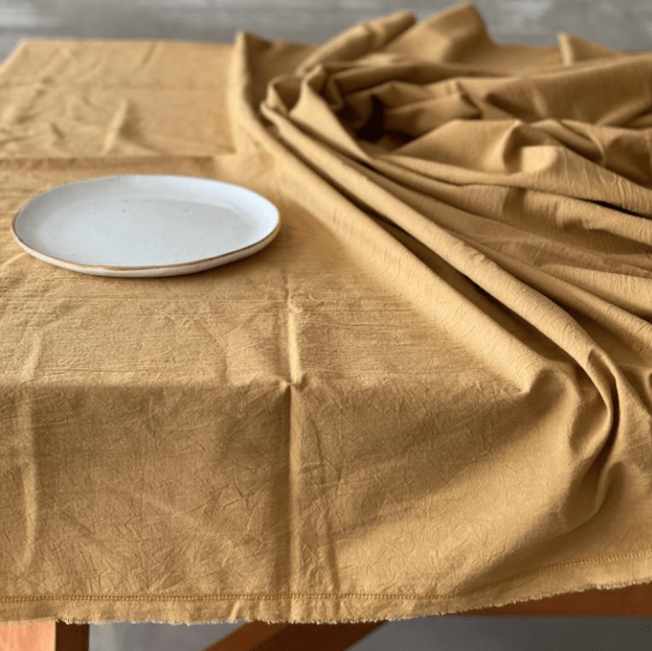 Mantel Tussor Mostaza1