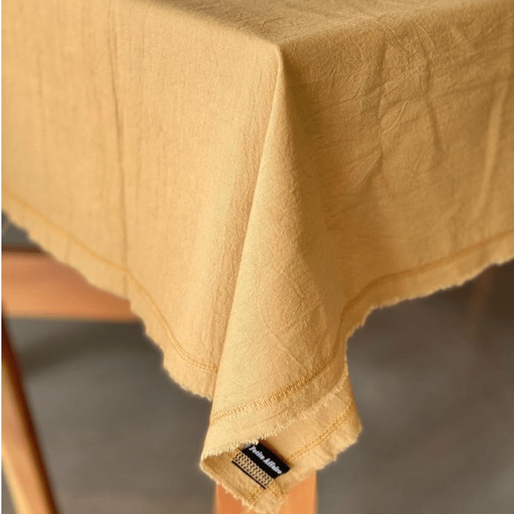 Mantel Tussor Mostaza2