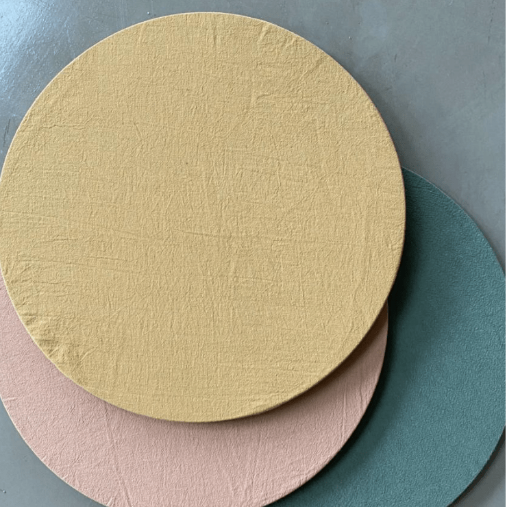 Funda Tussor Mostaza 2un1