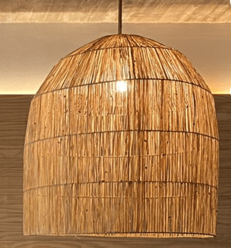 Colgante Jaula Rafia1