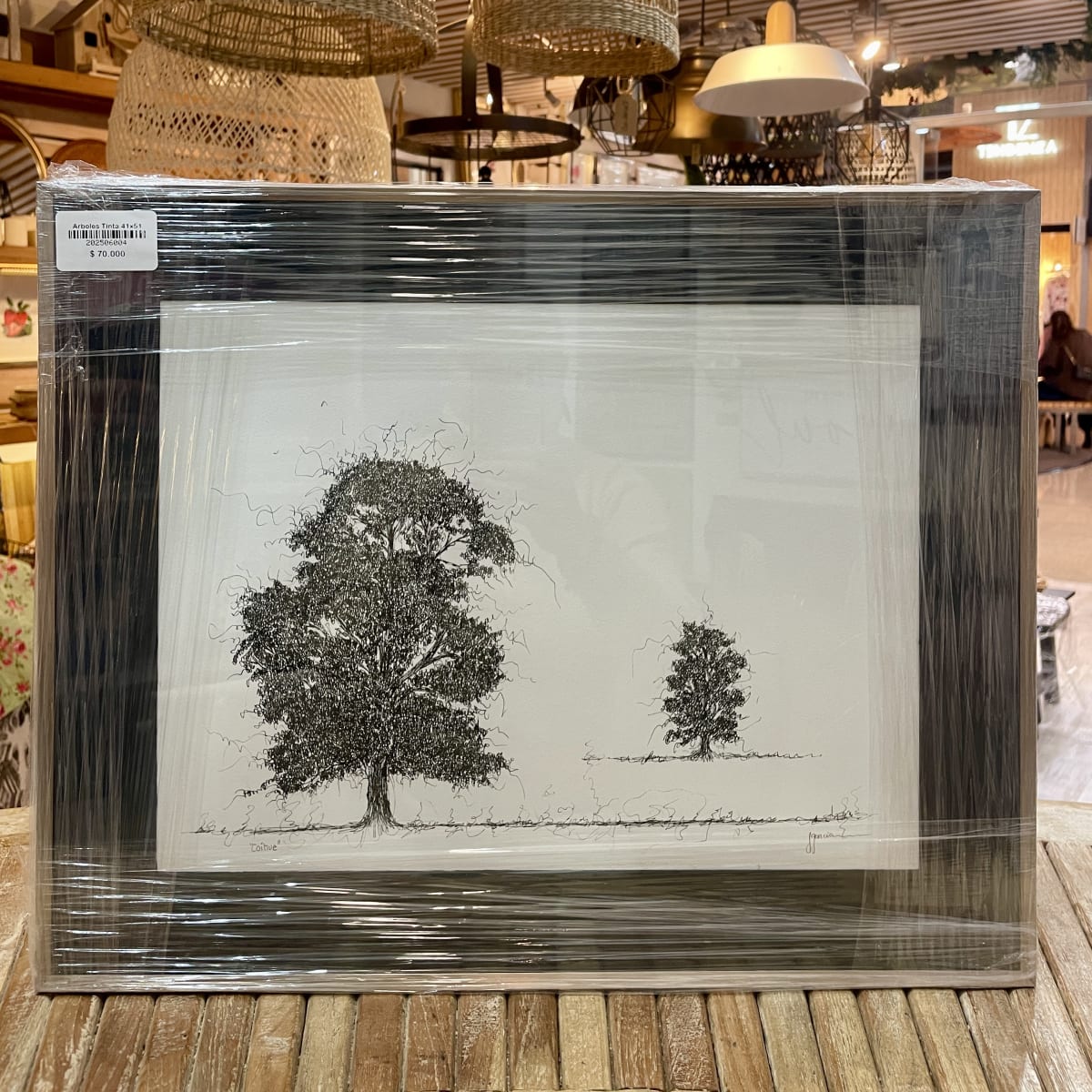 Cuadro Arboles Tinta1