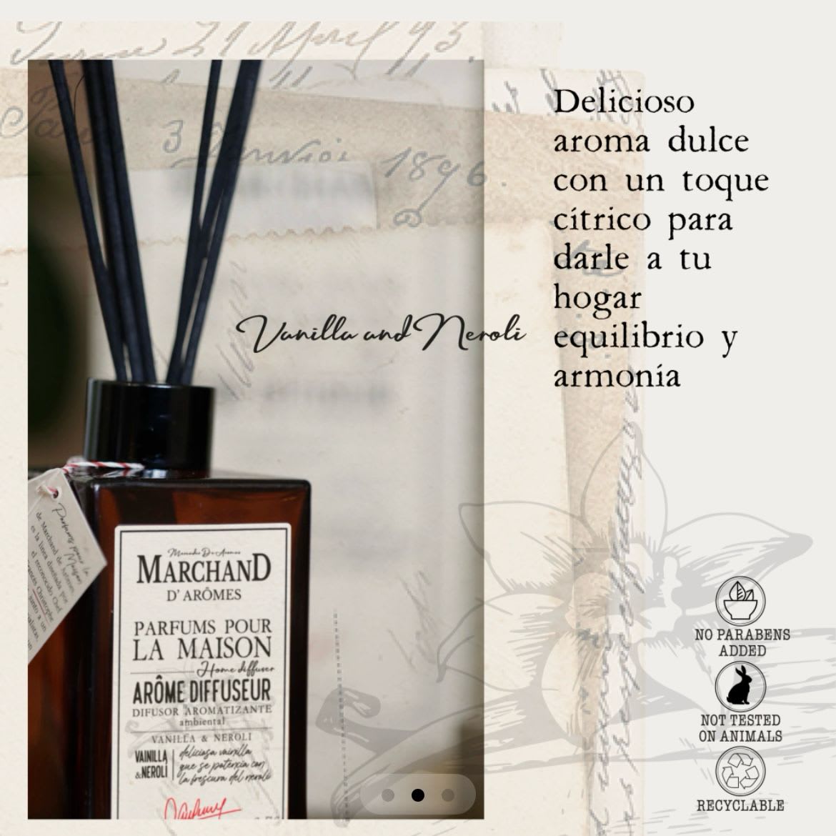 Difusor Vainilla & Nerolí2