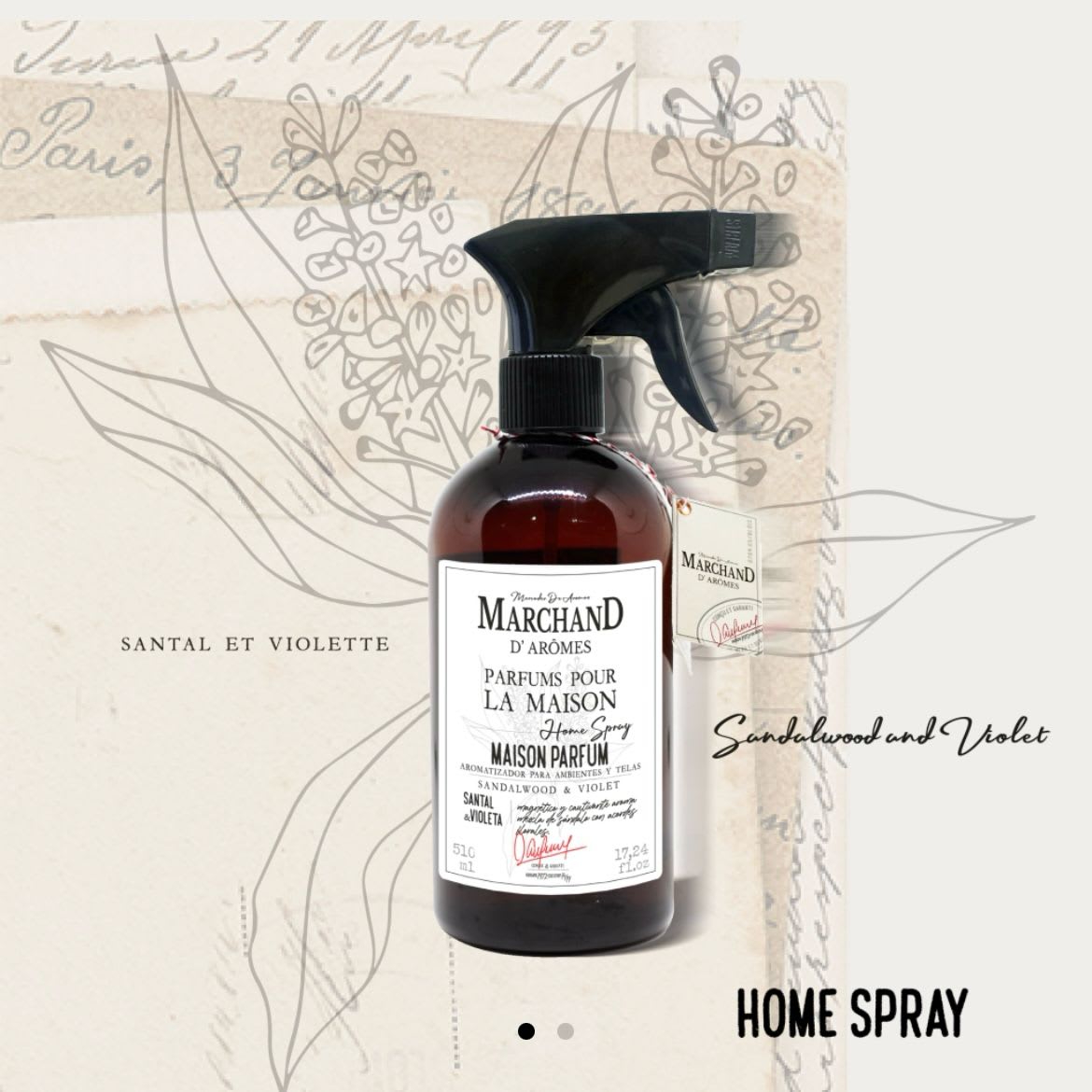 Home Spray Santal & Violetta2