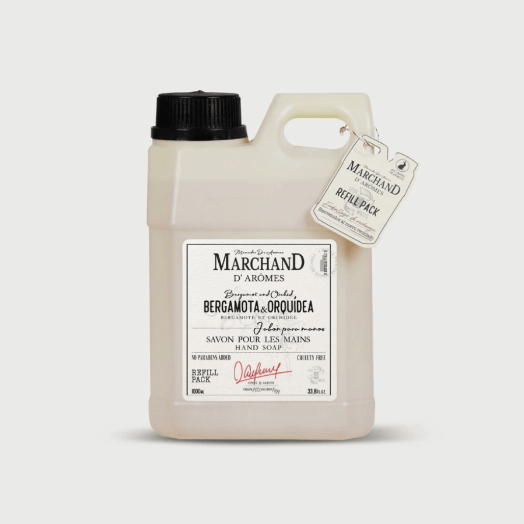 Refill Jabón liquido Bergamota & Orquídea 1L1