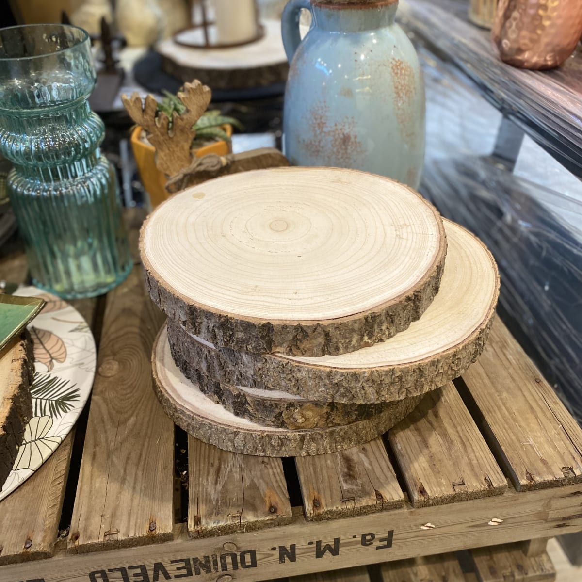 Base de madera Pawlonia 26x33