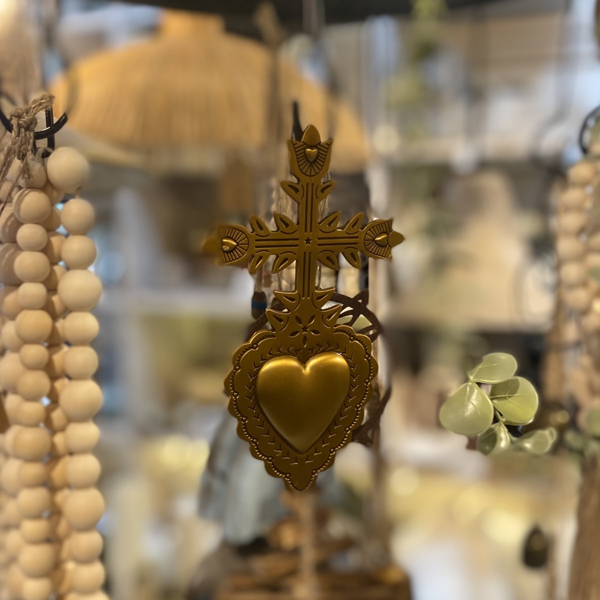 Sagrado Corazón oro 16x92