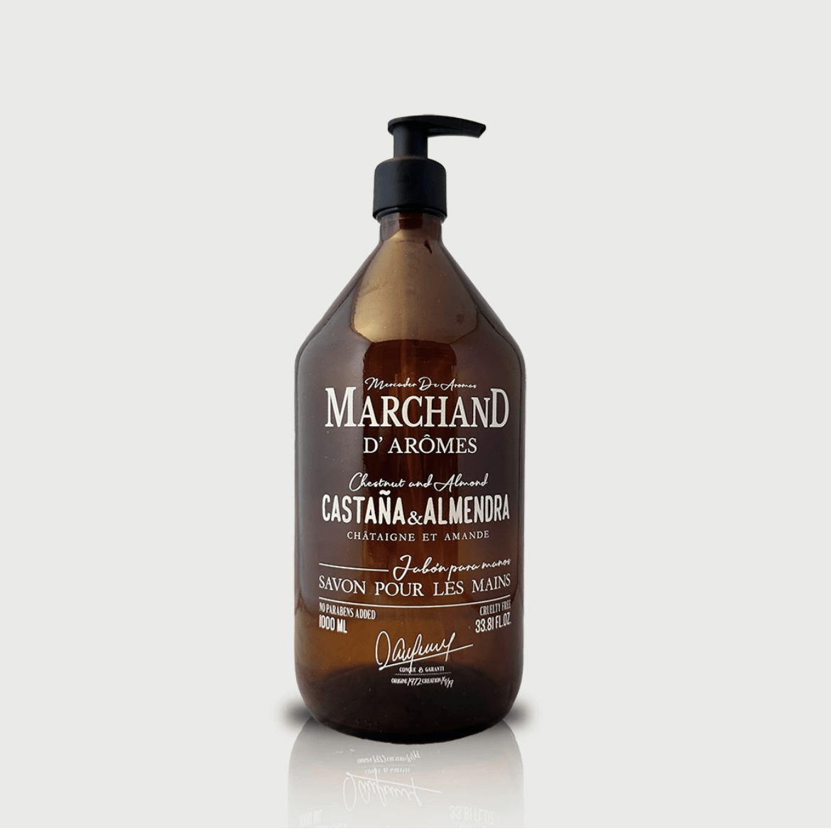 Botellón con bolsa más refill Castaña & Almendra1