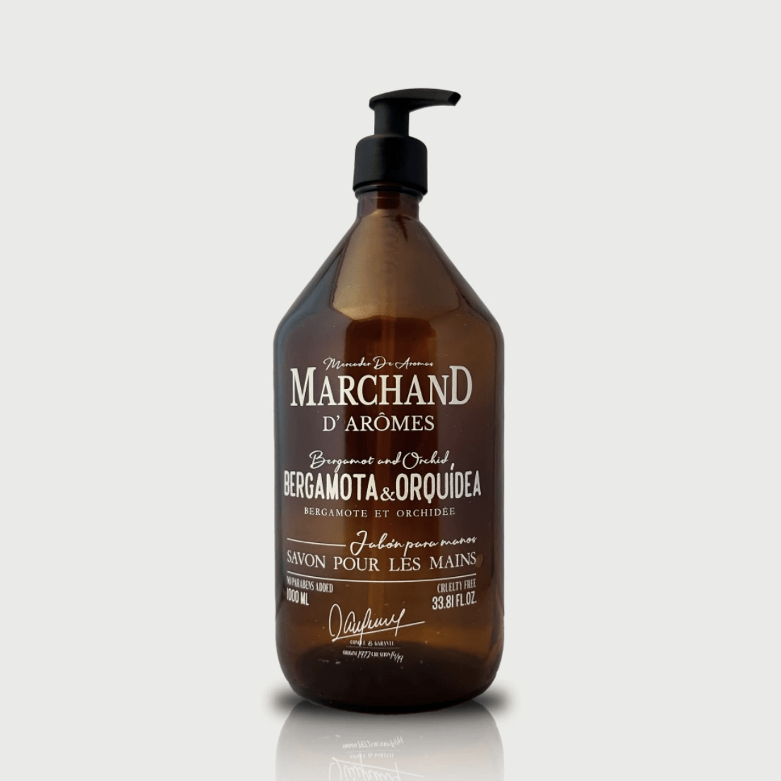 Botellón con bolsa más refill Bergamota & Orquídea2