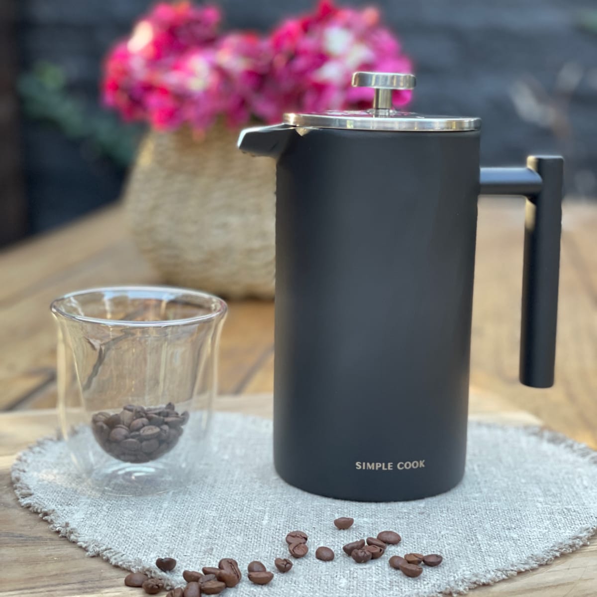 Cafetera Francesa Bolonia Negra1