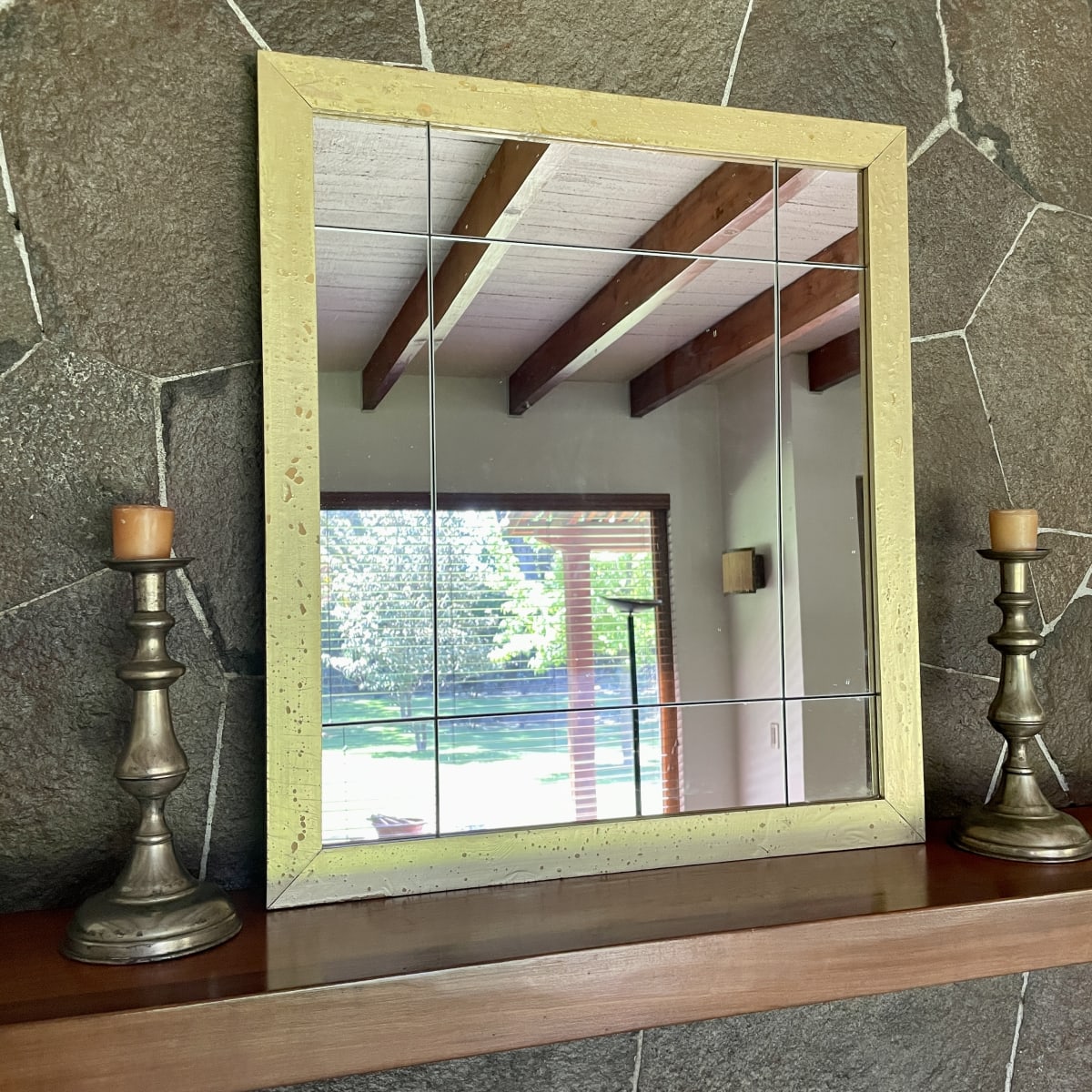 Espejo Dorado 60x701