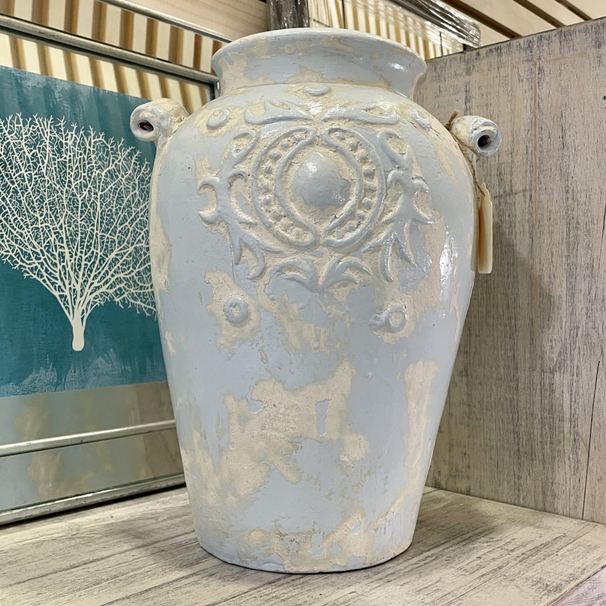 Jarrón Escudo Arcilla2