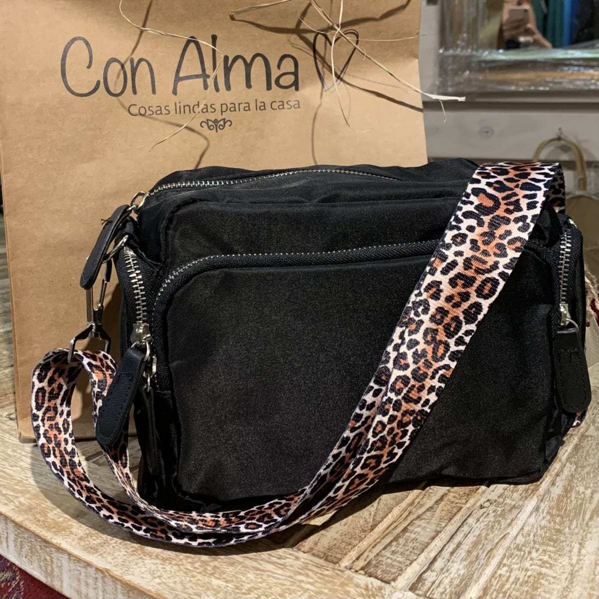 Bandolera Pocket Negra2