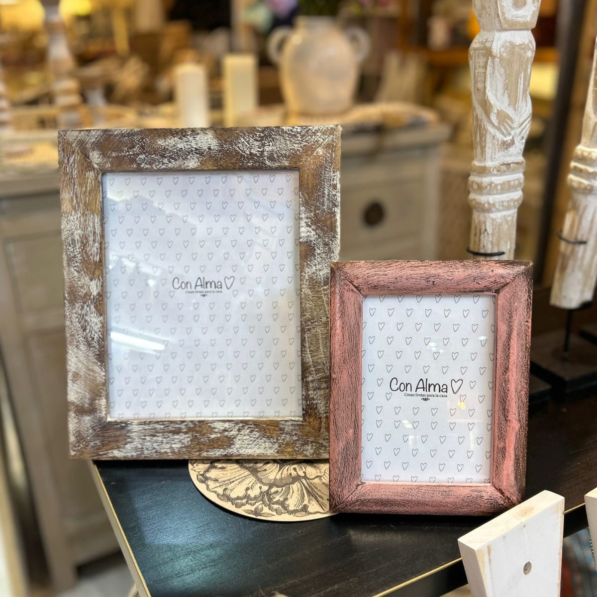 Porta retrato Madera Vintage 27x321