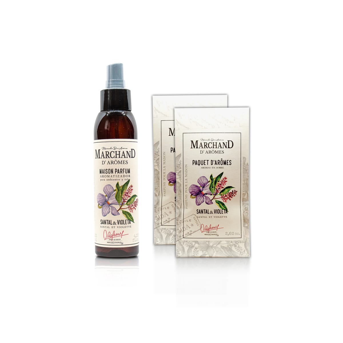 Le Paquet Santal & Violetas2