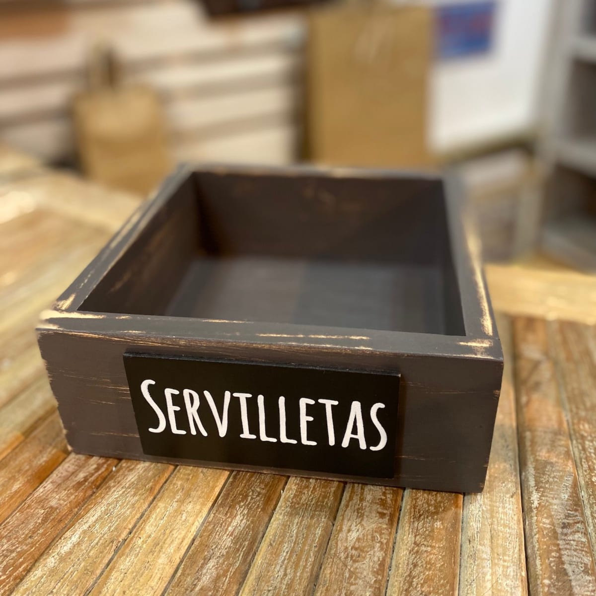 Servilletero Madera1